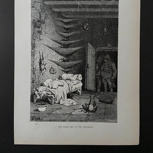 Vintage Art Print, Gustave Dore - Picture 4 of 4